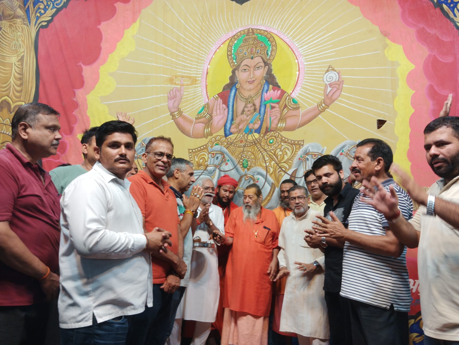 श्रीरामलीला कमेटी 102वें वर्ष में प्रवेश करते हुए 102वें वार्षिकोत्सव का शुभारंभ गणेश पूजन के साथ किया।