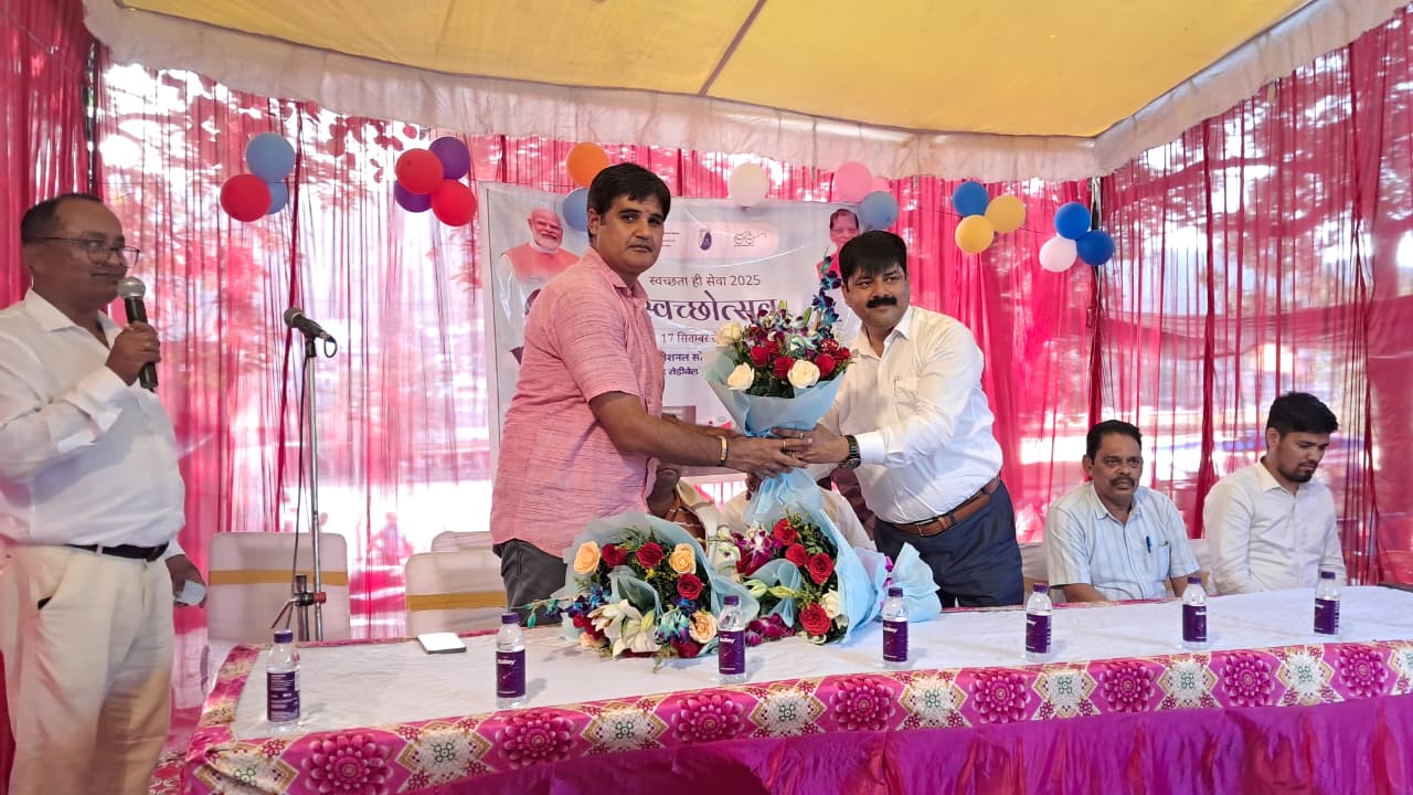 स्वच्छता ही सेवा” 2025 स्लोगन   के साथ शुरू किया गया स्वच्छता अभियान