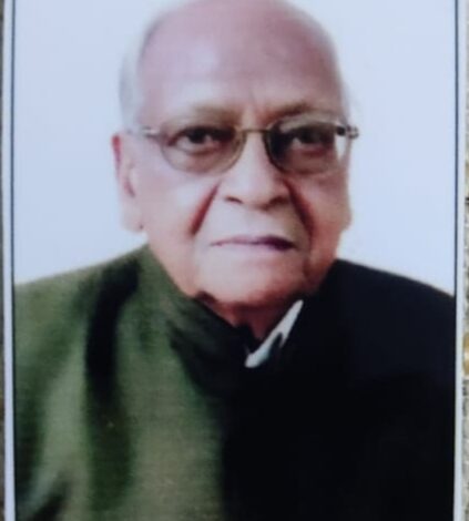 *वरिष्ठ संघ स्वयंसेवक गंगाशरण मददगार पंचतत्व में विलीन*  -संघ में एक युग का अंत,संघ परिवार में शोक की लहर -रविवार 2 बजे प्रेमनगर आश्रम में होंगी श्रद्धाजंलिसभा