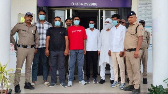 अपनी ही हत्या े की सुपारी प्रकरण में पूर्व जिला पंचायत सदस्य सहित 6 हिरासत में