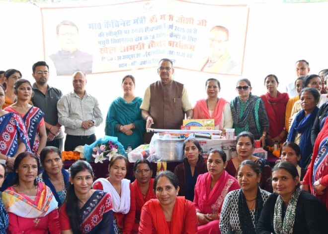 शत प्रतिशत आंगनबाड़ी केन्द्रों को दी गयी पठन-पाठन व खेल सामाग्रीः कृषि मंत्री