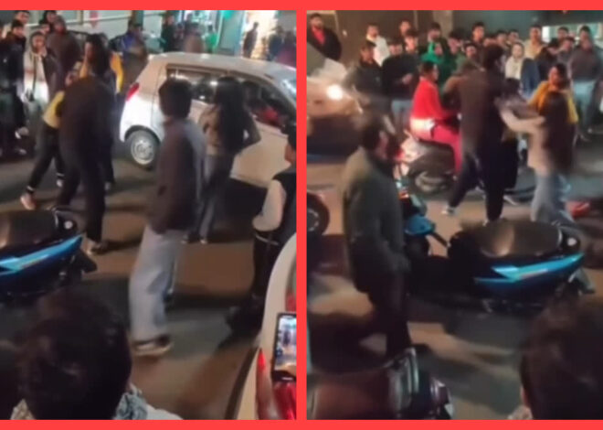 देर रात हुआ स्पा सेंटर में बवाल