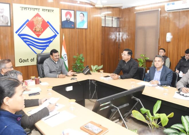 मुख्य सचिव ने  की प्रदेश के अंतर्गत राष्ट्रीय राजमार्ग के नयी एवं गतिमान परियोजनाओं की समीक्षा  