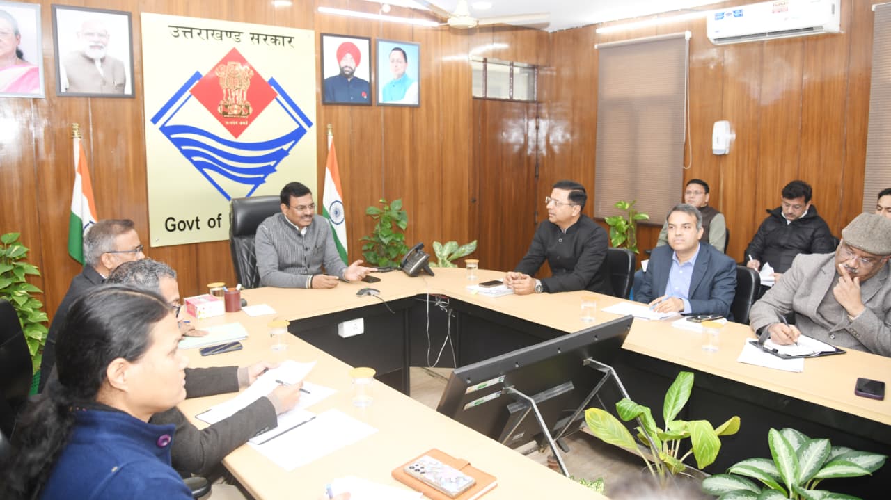 मुख्य सचिव ने  की प्रदेश के अंतर्गत राष्ट्रीय राजमार्ग के नयी एवं गतिमान परियोजनाओं की समीक्षा  