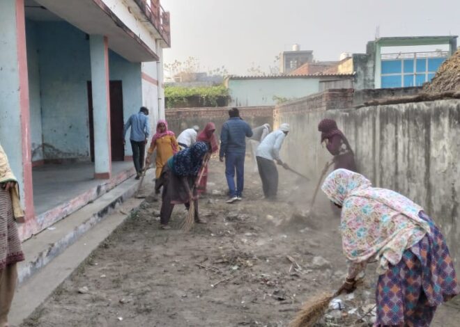 जिला प्रशासन का यही है नारा साफ स्वच्छ हो जनपद हमारा