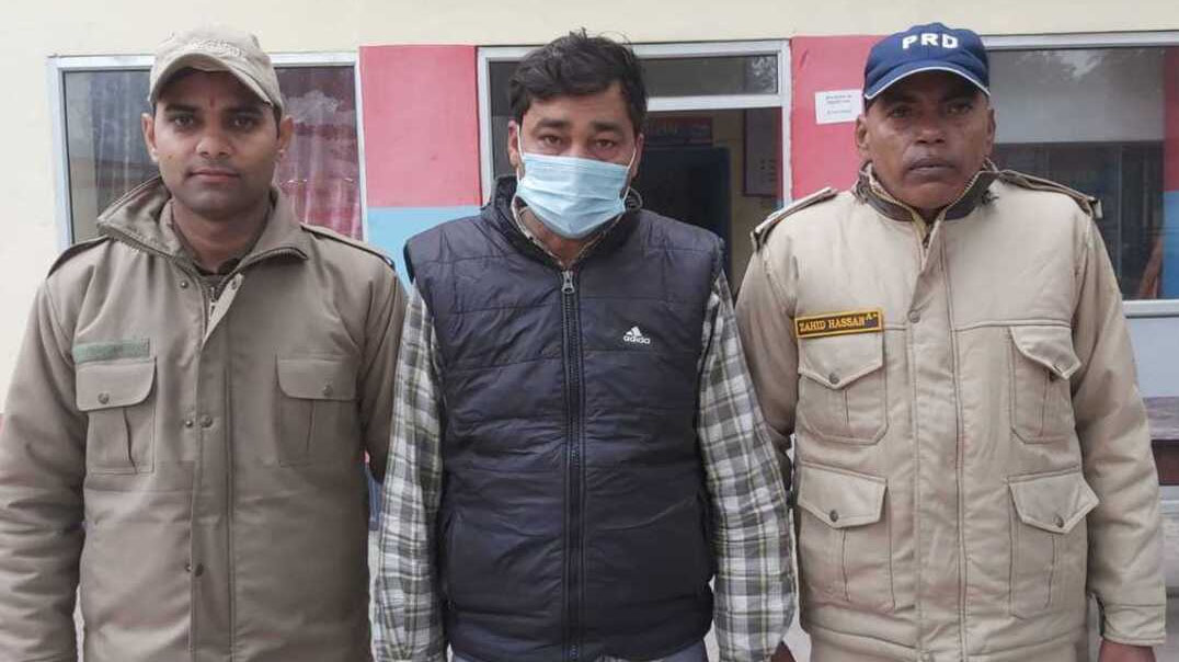 स्मैक के साथ एक आरोपी गिरफ्तार  