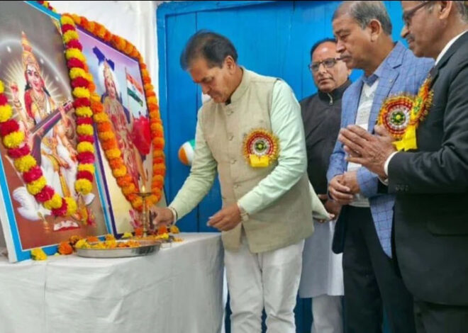 शिक्षा ही सशक्त समृद्ध समाज की मजबूत नींव : अग्रवाल