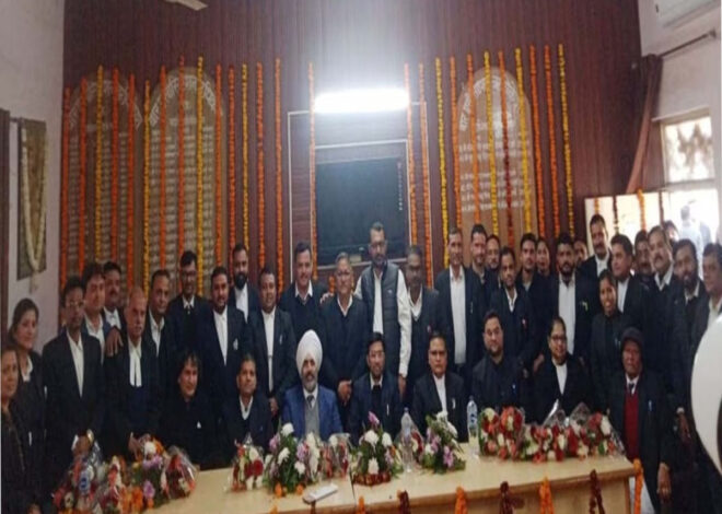 बार एसोसिएशन ऋषिकेश के नवनिर्वाचित पदाधिकारियों का हुआ शपथ ग्रहण समारोह  