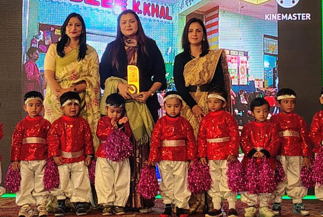 धूमधाम और हर्षोल्लास के साथ मनाया गया किडजी स्कूल का वार्षिकोत्सव