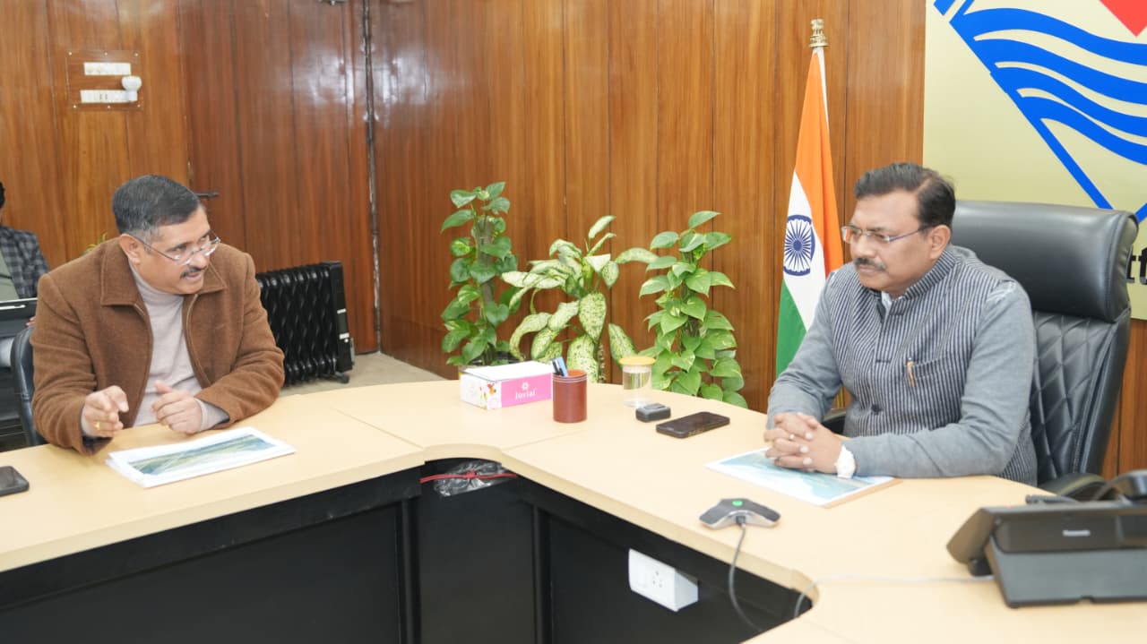 सीएस बर्द्धन ने सिंचाई विभाग द्वारा निर्माणाधीन जमरानी एवं सौंग बांध परियोजनाओं की समीक्षा की