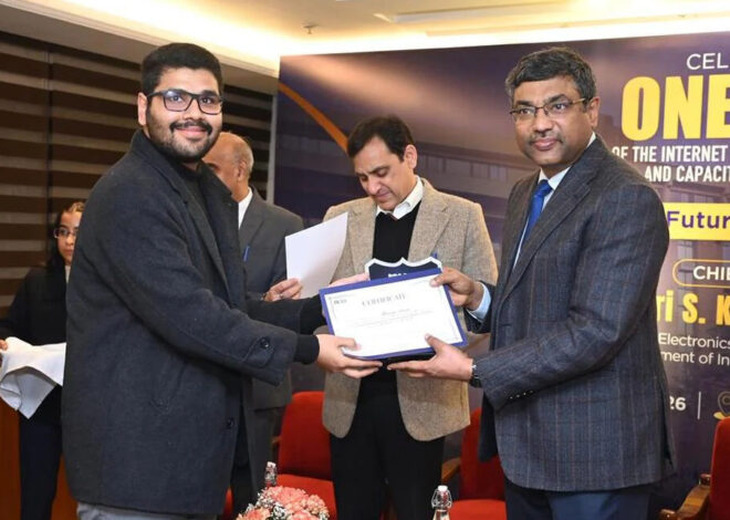 शौर्य सरना को इंटरनेट इन्फ्लुएंसर अवार्ड