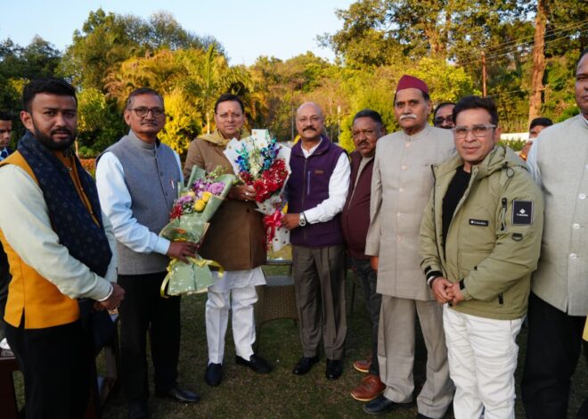  नंदा राजजात यात्रा 2026 को लेकर मुख्यमंत्री से की भेंटवार्ता