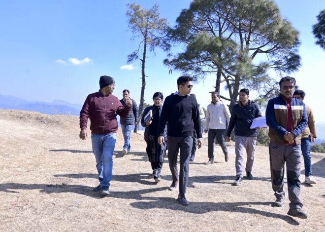 डीनापानी खेल मैदान के विस्तार और विकास की योजना