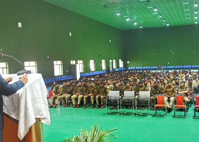 माननीय गृहमंत्री भारत सरकार के दौरे को लेकर हरिद्वार पुलिस की कड़ी सुरक्षा व्यवस्था
