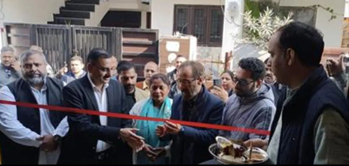 क्रिश्चन बस्ती में शहरी स्वास्थ्य एवं आरोग्य केंद्र का शुभारंभ  