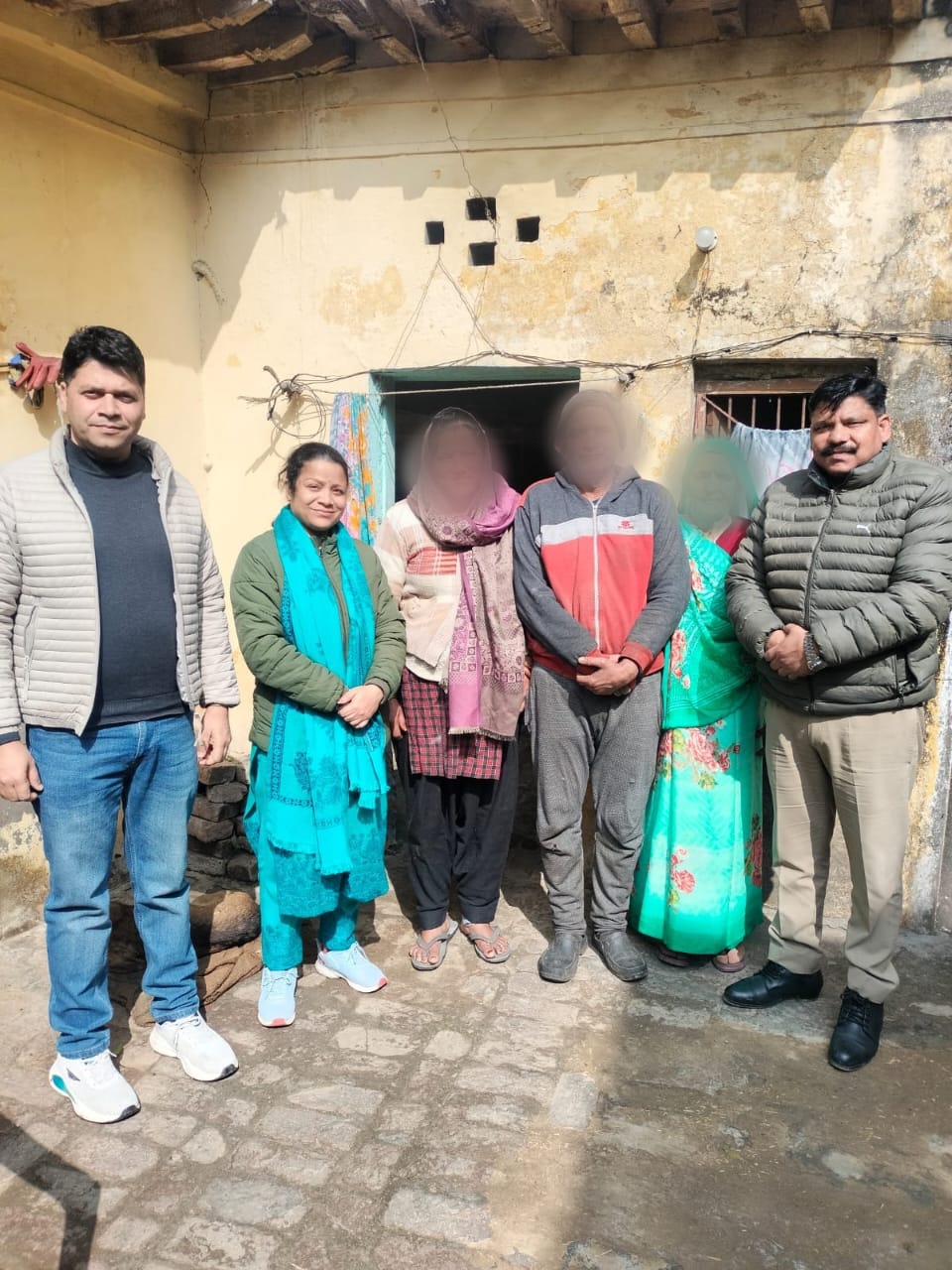 01 वर्ष से गुमशुदा महिला उत्तर प्रदेश से सकुशल बरामद