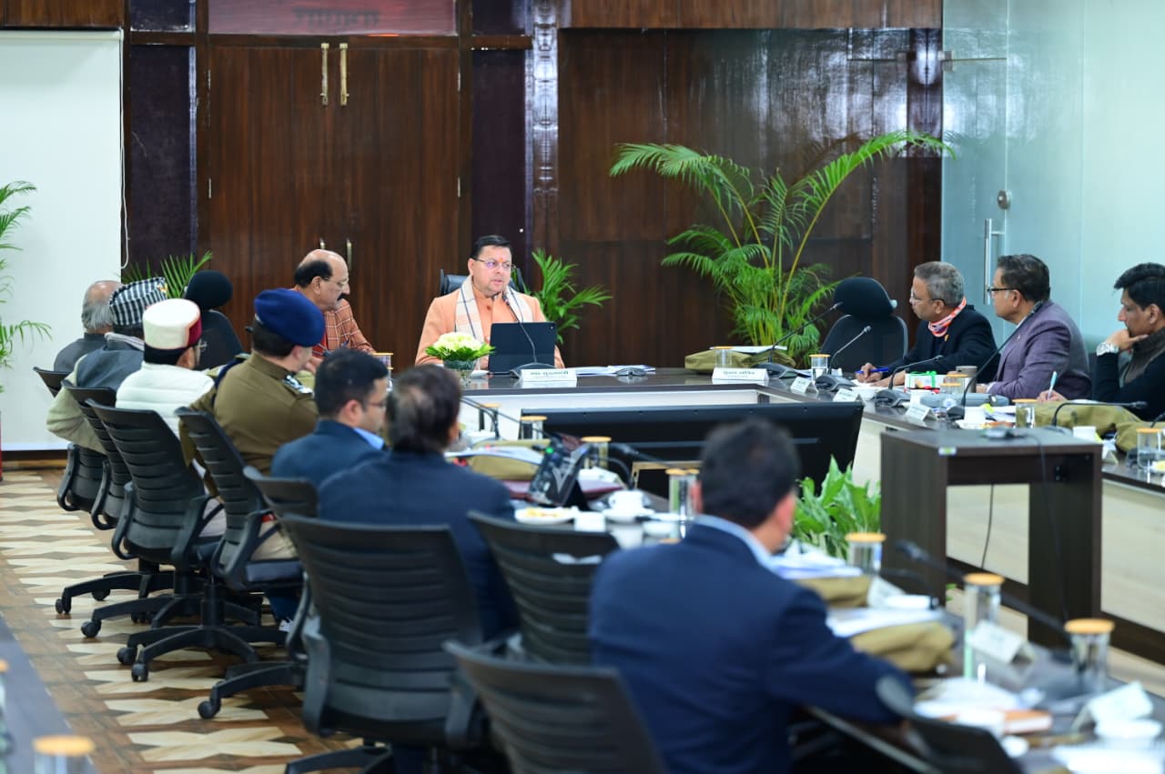 मुख्यमंत्री की अध्यक्षता में मंगलवार को सचिवालय में उत्तराखंड राज्य वन्यजीव बोर्ड की 22वीं बैठक