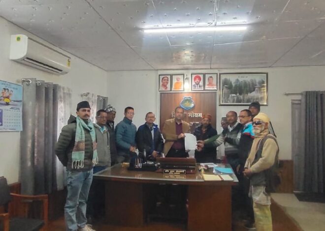 वन पंचायतों की समस्याओं को लेकर संगठन ने डीएफओ से की मुलाकात