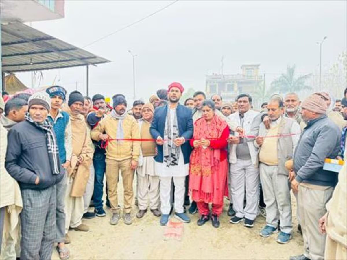 विधायक ममता ने दो गांवों में सड़क का किया उद्घाटन