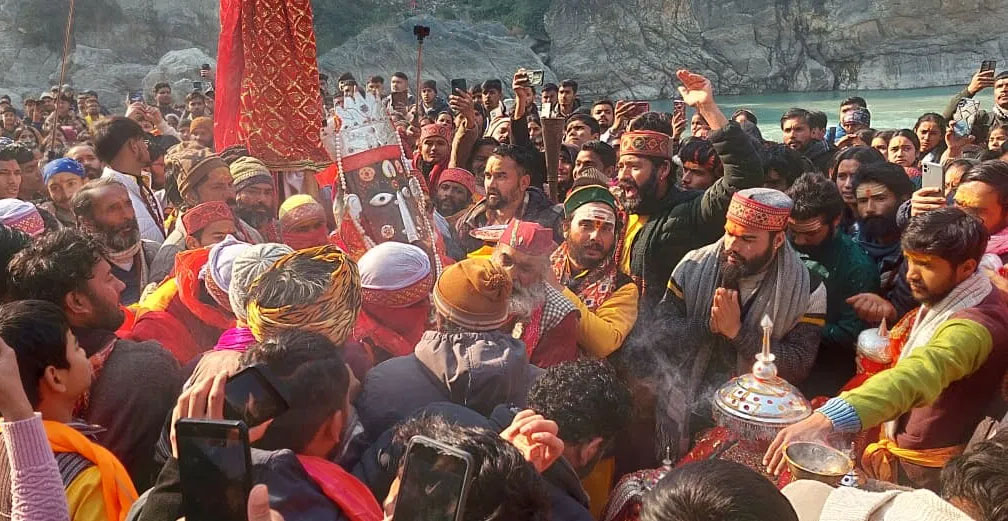 मां चंडिका और अनसूया का संगम तट पर हुआ मिलन
