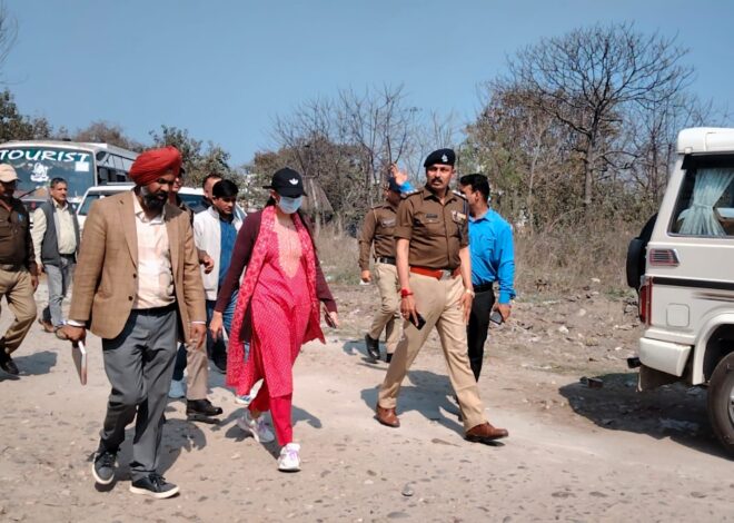 कुंभ मेला की तैयारियां हुई तेज – मेलाधिकारी उतरी ग्राउंड जीरो पर