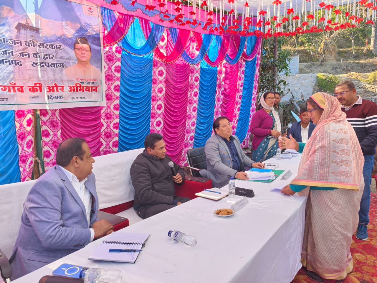 मुख्यमंत्री के दिशा-निर्देशों में प्रभारी सचिव डॉ. आर. राजेश कुमार का रुद्रप्रयाग जनपद दौरा  