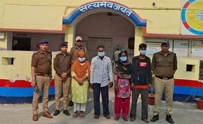 नाबालिग से जबरन देह व्यापार करवाने की आरोपी दो महिलाओं सहित 4 गिरफ्तार