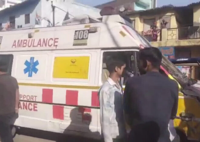 गैस रिसाव से हुए धमाके में एक परिवार के चार झुलसे