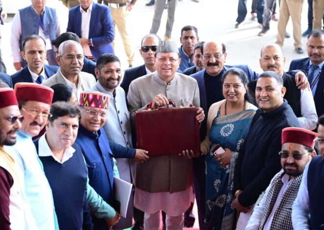सीएम धामी ने किया ₹1,11,703.21 करोड़ का बजट पेश