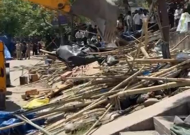 जिलाधिकारी  मयूर दीक्षित के निर्देशन में अवैध अतिक्रमण के खिलाफ निरंतर है कार्यवाही जार