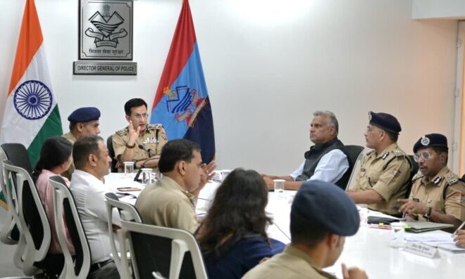 ऑपरेशन प्रहारः पुलिस महानिदेशक ने की हाईलेवल समीक्षा