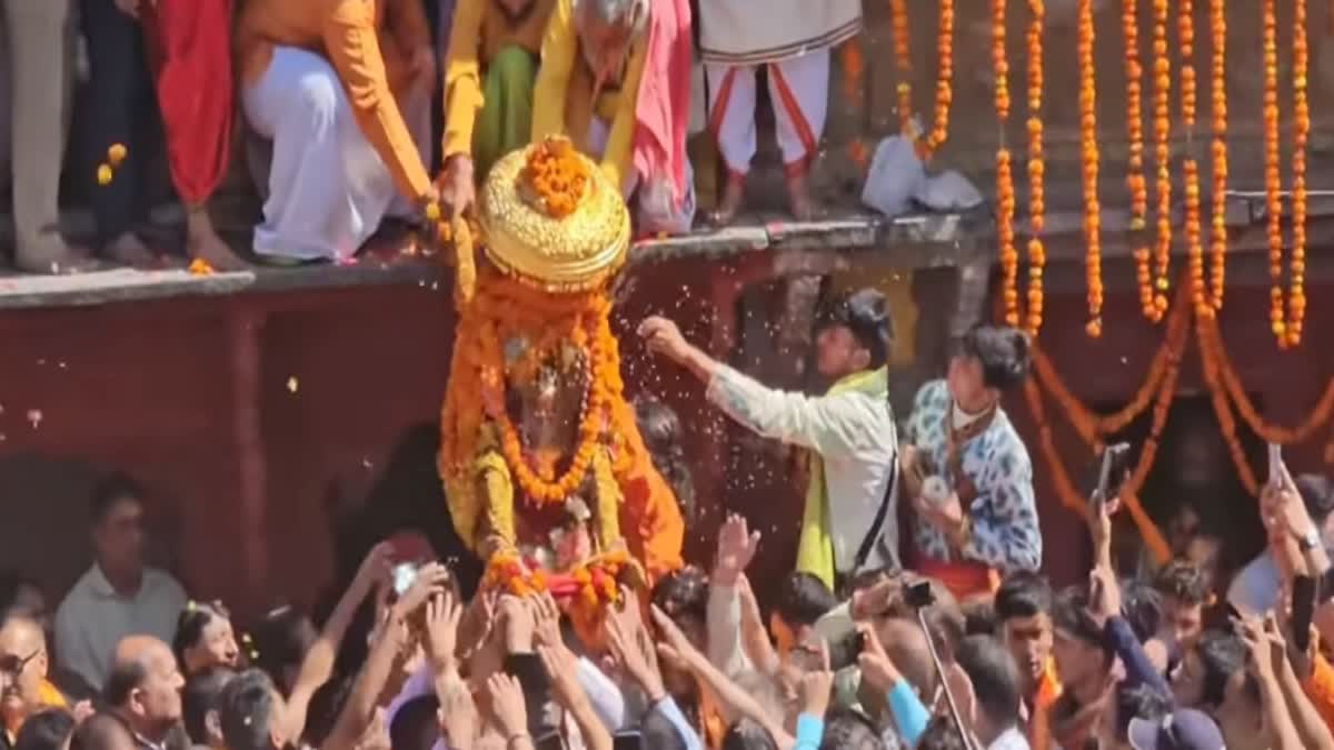 गोपीनाथ मंदिर से रवाना हुईं भगवान रुद्रनाथ की डोली