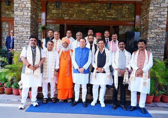 मुख्यमंत्री से ओबीसी वेलफेयर पार्लियामेंट्री कमेटी के प्रतिनिधिमण्डल ने भेंट की
