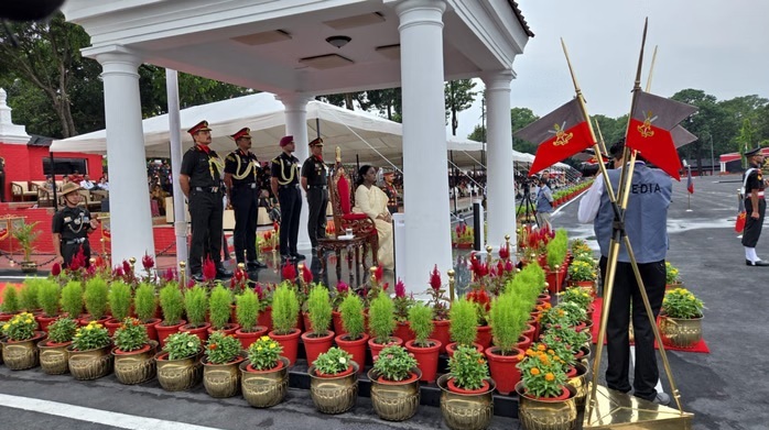 पहली बार नौ महिला सैन्य अफसर पासआउट होकर भारतीय सेना का हिस्सा बनी,