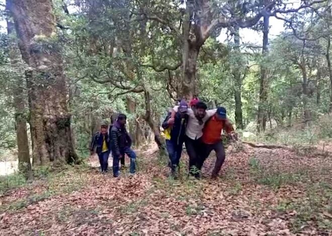 ट्रेक पर रास्ता भटके 5 पर्यटक