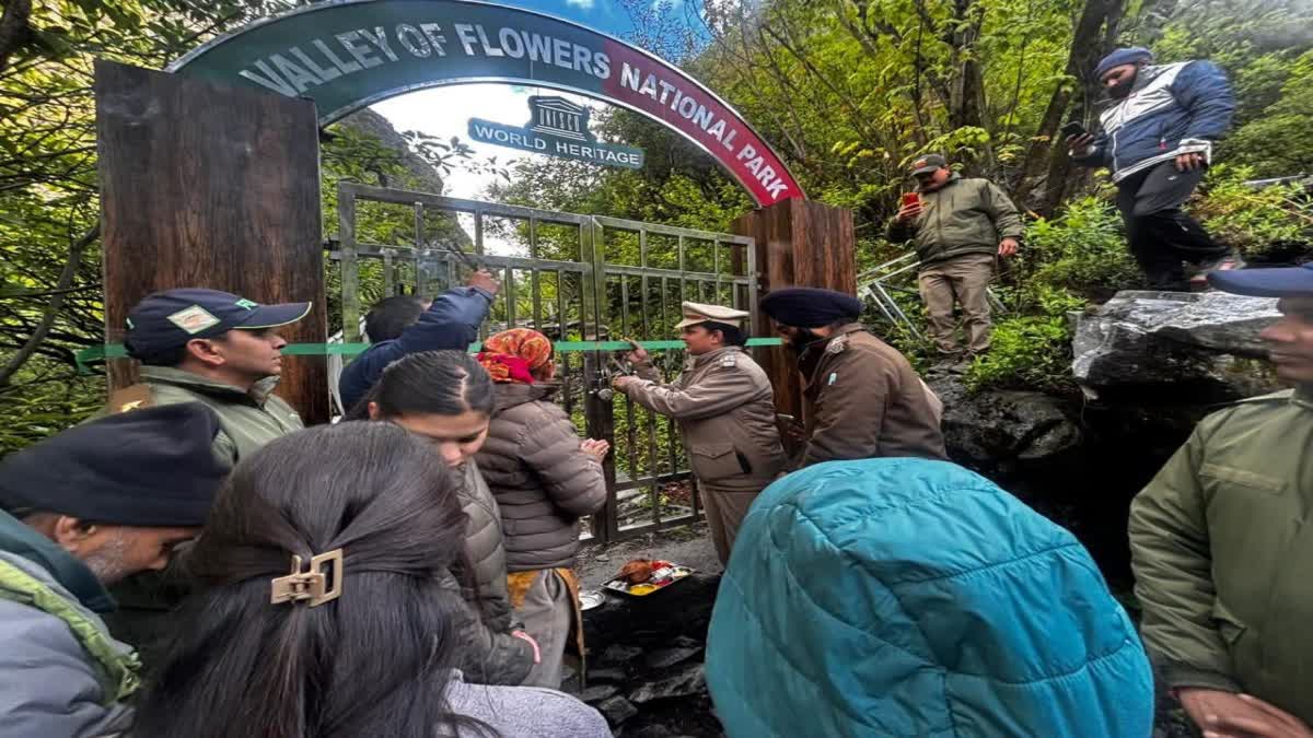 पर्यटकों के लिए खुल गए फूलों की घाटी के द्वार