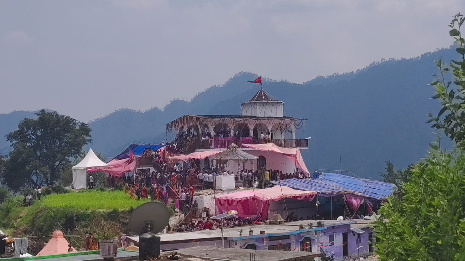 ग्राम देवल में मां राजराजेश्वरी मंदिर प्रवेश एवं प्राण-प्रतिष्ठा महोत्सव संपन्न