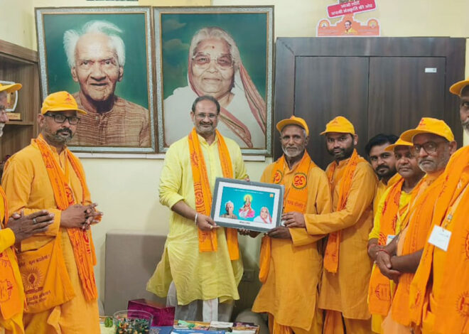 गोमुख से गंगासागर की प्रज्ञा पदयात्रा का शांतिकुंज में स्वागत