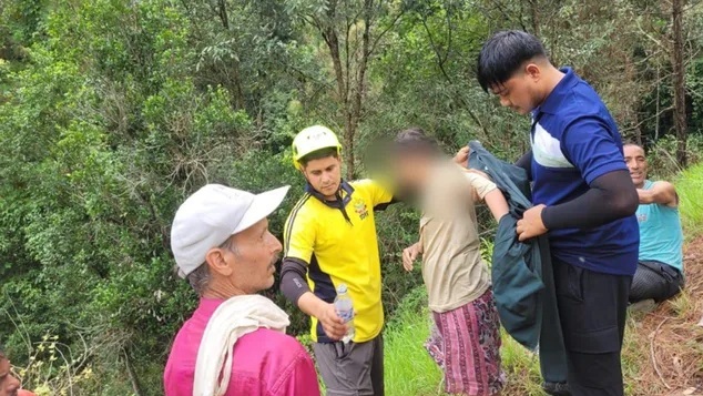 घने जंगल से छह दिन बाद लापता युवती सकुशल बरामद