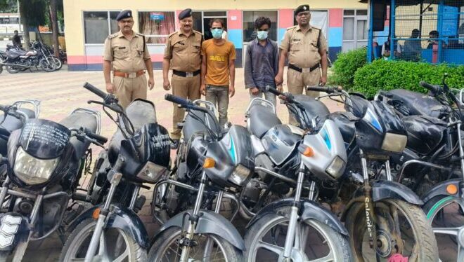 हरिद्वार पुलिस ने खोला बाइक चोरी के कई मामलों का राज