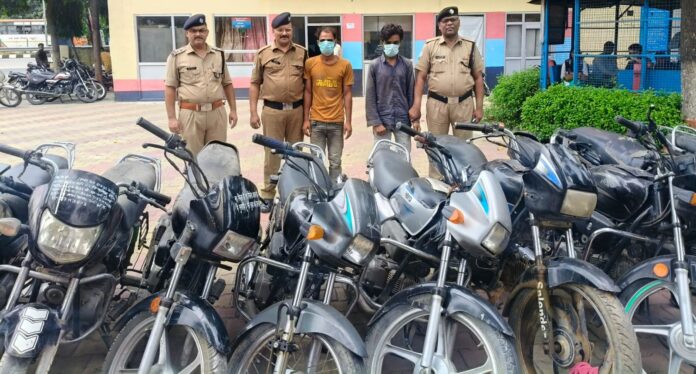हरिद्वार पुलिस ने खोला बाइक चोरी के कई मामलों का राज