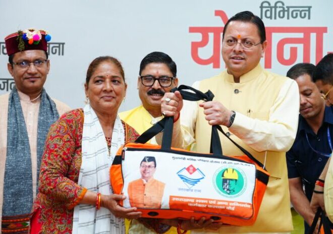 श्रमिक कल्याण के लिए प्रतिबद्ध है सरकारः धामी