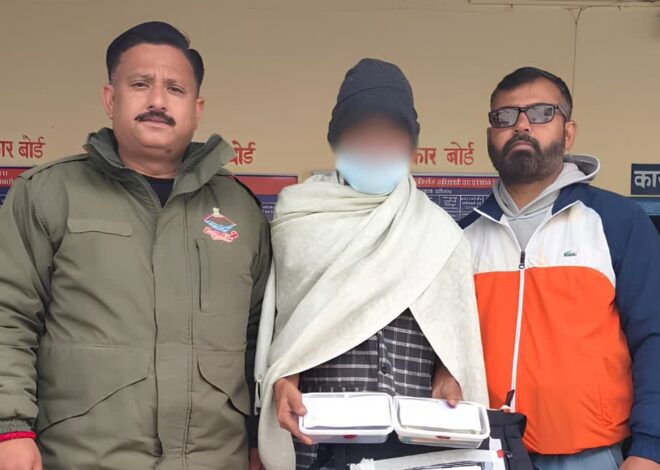 ब्रह्मर्षि साधना संघ आश्रम चोरी प्रकरणः पांच लाख का सोने का मुकुट बरामद