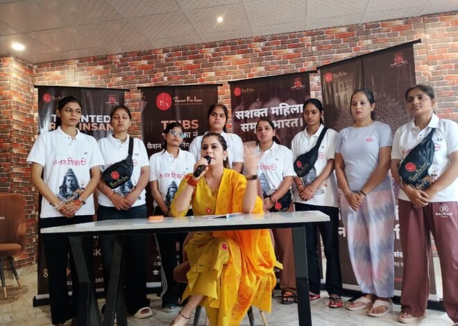 महिला सशक्तिकरण को लेकर रितु इंसा ने शुरू की कांवड़ यात्रा