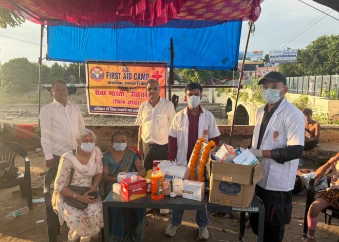 सेवा भारती ने 3 स्थानों पर प्रारम्भ किया कावड़ स्वस्थ्य सेवा शिविर
