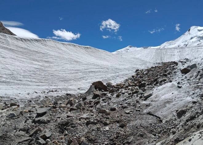 ग्लोबल वार्मिंग से पिघल रहे ग्लेशियर