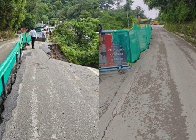 अगले आदेश तक पानीवाला बैंड पर भारी वाहनों की आवाजाही पर रोक