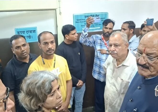 परिजनों ने लगाया नवजात बदलने का आरोप
