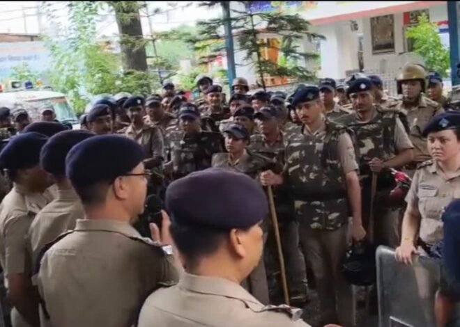 अभिषेक वाल्मीकि के अंतिम संस्कार को लेकर भारी पुलिस बल तैनात