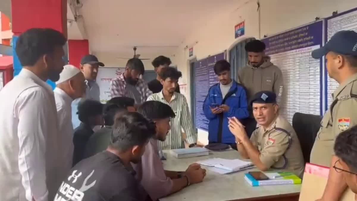 देर रात दो गुटों में विवाद के बाद भाजपा युवा मोर्चा के नेता की गाड़ी में तोडफोड़